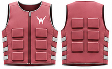 Load image into Gallery viewer, Win Weighted Performance Vest in Rose — front and back